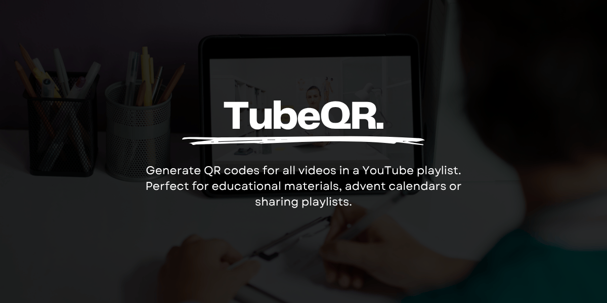 TubeQR Header